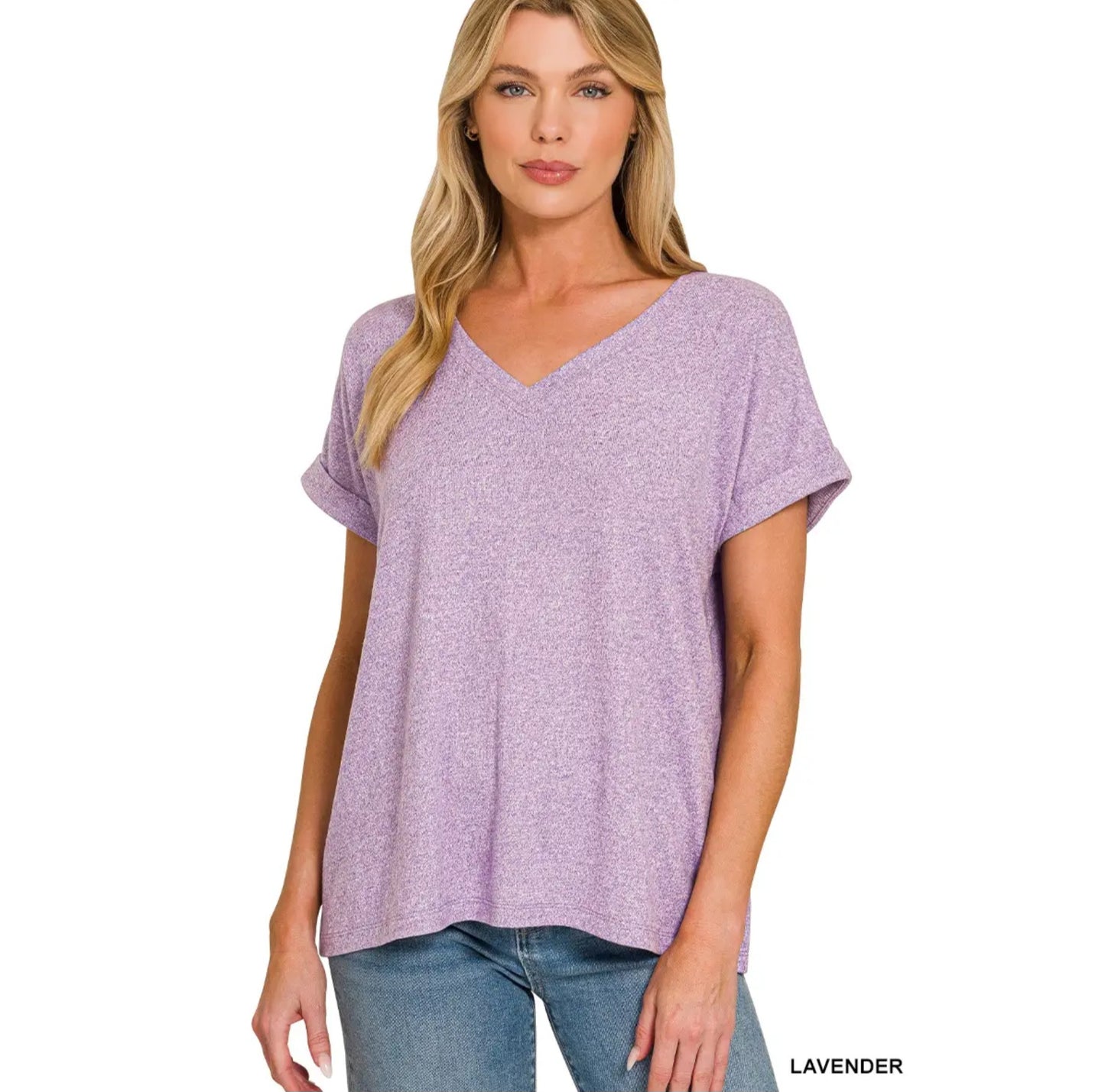 Soft V-neck Tee