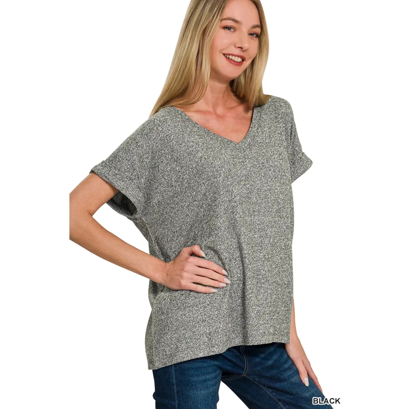 Soft V-neck Tee