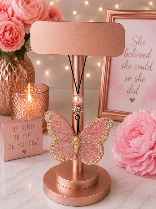 Rose Gold Butterfly