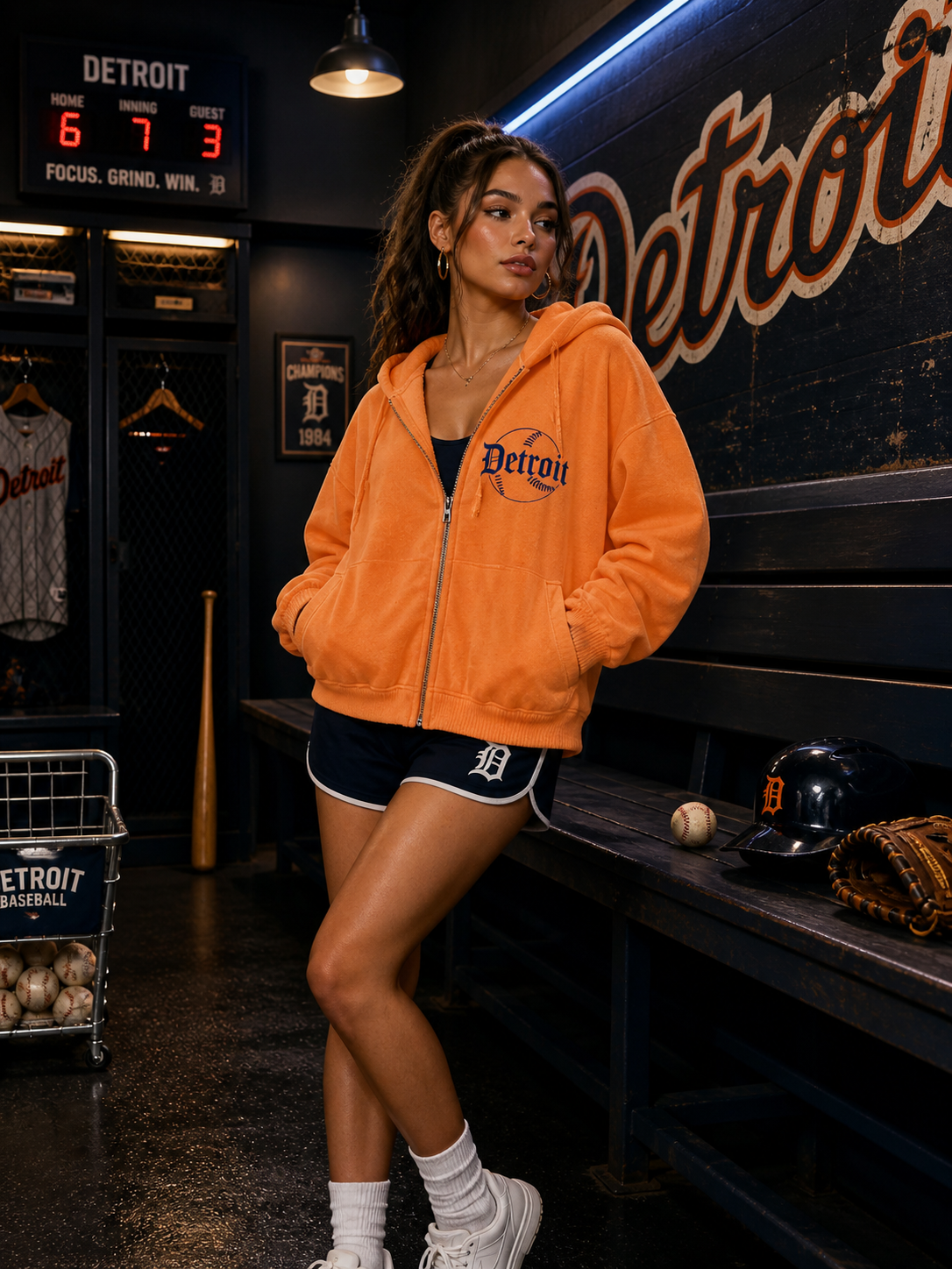 Detroit Zip Up Jacket