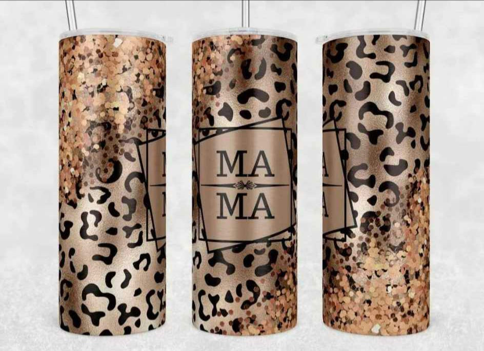 Leopard Mama Tumbler