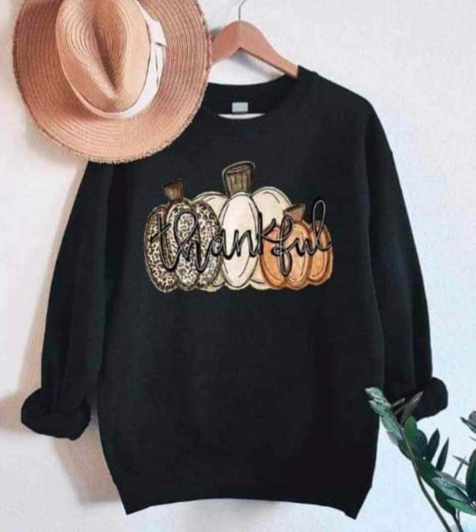 Thankful Pumpkin Sweatshirt