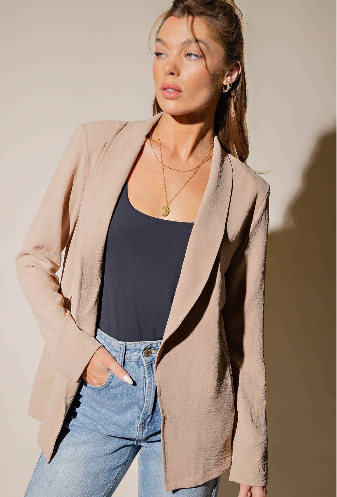 Taupe Blazer